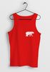 Herren Tank-Top Polygon Design Print Bär Natur Outdoor Fashion Streetstyle Muskelshirt Neverless®preview