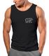 Herren Tank-Top Polygon Design Print Bär Natur Outdoor Fashion Streetstyle Muskelshirt Neverless®preview