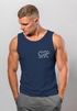 Herren Tank-Top Polygon Design Print Bär Natur Outdoor Fashion Streetstyle Muskelshirt Neverless®preview