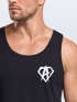 Herren Tank-Top Print Aufdruck Alpha Superhero Gym Anarchy Badge Logo Muskelshirt Neverless®preview