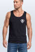 Herren Tank-Top Print Aufdruck Alpha Superhero Gym Anarchy Badge Logo Muskelshirt Neverless®preview