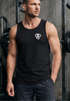 Herren Tank-Top Print Aufdruck Alpha Superhero Gym Anarchy Badge Logo Muskelshirt Neverless®preview