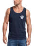 Herren Tank-Top Print Aufdruck Alpha Superhero Gym Anarchy Badge Logo Muskelshirt Neverless®preview