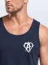 Herren Tank-Top Print Aufdruck Alpha Superhero Gym Anarchy Badge Logo Muskelshirt Neverless®preview
