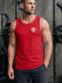 Herren Tank-Top Print Aufdruck Alpha Superhero Gym Anarchy Badge Logo Muskelshirt Neverless®preview