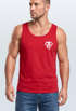 Herren Tank-Top Print Aufdruck Alpha Superhero Gym Anarchy Badge Logo Muskelshirt Neverless®preview