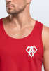 Herren Tank-Top Print Aufdruck Alpha Superhero Gym Anarchy Badge Logo Muskelshirt Neverless®preview