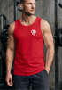 Herren Tank-Top Print Aufdruck Alpha Superhero Gym Anarchy Badge Logo Muskelshirt Neverless®preview