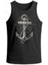 Herren Tank-Top Print Aufdruck Anker Kompass Motiv Maritim Meer Fashion StreetstyleMuskelshirt Neverless®preview