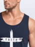 Herren Tank-Top Print Aufdruck Kreuz Cross Faith Glaube Trend-Motiv Techwear Fashion Streetstyle Muskelshirt Neverless®preview