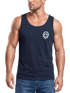 Herren Tank-Top Print Aufdruck Motiv Drip Face Drippy Smile Herz-Augen Lächeln Graffiti Fashion Streetstyle Muskelshirt Neverless®preview