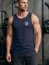 Herren Tank-Top Print Aufdruck Motiv Drip Face Drippy Smile Herz-Augen Lächeln Graffiti Fashion Streetstyle Muskelshirt Neverless®preview