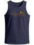 Herren Tank-Top Print Bergkette Line-Art Design Grafikshirt Outdoor Aufdruck Sommer Fashion Muskelshirt Neverless®preview