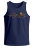 Herren Tank-Top Print Bergkette Line-Art Design Grafikshirt Outdoor Aufdruck Sommer Fashion Muskelshirt Neverless®preview