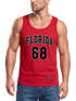 Herren Tank-Top Print Florida 86 Trikot College Style Basketball Sport Muskelshirt Neverless®preview