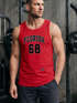 Herren Tank-Top Print Florida 86 Trikot College Style Basketball Sport Muskelshirt Neverless®preview