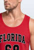 Herren Tank-Top Print Florida 86 Trikot College Style Basketball Sport Muskelshirt Neverless®preview
