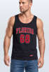 Herren Tank-Top Print Florida 86 Trikot College Style Basketball Sport Muskelshirt Neverless®preview