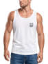Herren Tank-Top Print Logo Tiger Polygon Design Sommer Fashion Printshirt Muskelshirt Männer Neverless®preview
