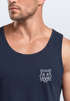 Herren Tank-Top Print Logo Tiger Polygon Design Sommer Fashion Printshirt Muskelshirt Männer Neverless®preview