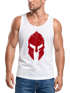Herren Tank-Top Print Sparta-Helm Aufdruck Gladiator Krieger Warrior Spartaner Gym Fitness Muskelshirt Neverless®preview