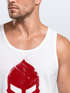 Herren Tank-Top Print Sparta-Helm Aufdruck Gladiator Krieger Warrior Spartaner Gym Fitness Muskelshirt Neverless®preview