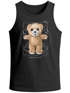 Herren Tank-Top Print Teddy Bär DaVinci Meme Parodie Muskelshirt Neverless®preview