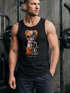 Herren Tank-Top Print Teddy Bär I'll bear back Meme Parodie Spruch Techwear Fashion Streetstyle Muskelshirt Neverless®preview