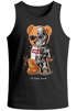 Herren Tank-Top Print Teddy Bär I'll bear back Meme Parodie Spruch Techwear Fashion Streetstyle Muskelshirt Neverless®preview
