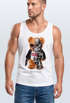Herren Tank-Top Print Teddy Bär I'll bear back Meme Parodie Spruch Techwear Fashion Streetstyle Muskelshirt Neverless®preview