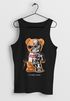 Herren Tank-Top Print Teddy Bär I'll bear back Meme Parodie Spruch Techwear Fashion Streetstyle Muskelshirt Neverless®preview