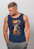 Herren Tank-Top Print Teddy Bär I'll bear back Meme Parodie Spruch Techwear Fashion Streetstyle Muskelshirt Neverless®preview