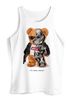 Herren Tank-Top Print Teddy Bär I'll bear back Meme Parodie Spruch Techwear Fashion Streetstyle Muskelshirt Neverless®preview