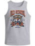 Herren Tank-Top Print Tiger Rosen Old School Retro Vintage Muskelshirt Neverless®preview
