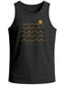 Herren Tank-Top Print Wellen Meer Sonne Sommer Design Printshirt mit Aufdruck Fashion Muskelshirt Neverless®preview