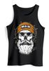 Herren Tank-Top Printshirt Moin Skull Windrose Kompass Totenkopf Frontprint Muskelshirt Neverless®preview