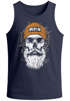 Herren Tank-Top Printshirt Moin Skull Windrose Kompass Totenkopf Frontprint Muskelshirt Neverless®preview
