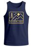Herren Tank-Top Printshirt Outdoor Design Minimalismus Berge Printshirt Sommer Fashion Muskelshirt Neverless®preview