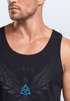 Herren Tank-Top Rabe Munin Raven Odin Valhalla Wikinger Nordmänner Mythologie Runen Muscle Shirt Neverless®preview