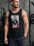 Herren Tank-Top Rebell Mittelfinger Hintern Arsch Fuck you Fotoprint Muskelshirt Muscle Shirt Neverless®preview