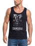 Herren Tank-Top Samurai Japan Schriftzeichen Asian Style Grafikshirt Printshir  Muskelshirt für Alltag Training  Urban Looks Neverless®preview