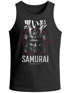 Herren Tank-Top Samurai Japan Schriftzeichen Asian Style Grafikshirt Printshir  Muskelshirt für Alltag Training  Urban Looks Neverless®preview
