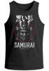 Herren Tank-Top Samurai Japan Schriftzeichen Asian Style Grafikshirt Printshir  Muskelshirt für Alltag Training  Urban Looks Neverless®preview