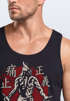 Herren Tank-Top Samurai japanische Schriftzeichen Schriftzug Hattori Hanzo Muskelshirt Muscle Shirt Neverless®preview