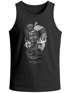 Herren Tank-Top Santa Muerte La catrina Mexican Skull Dia de los Muertos Tattoo Design Muscle Shirt Neverless®preview