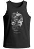 Herren Tank-Top Santa Muerte La catrina Mexican Skull Dia de los Muertos Tattoo Design Muscle Shirt Neverless®preview
