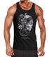 Herren Tank-Top Santa Muerte La catrina Mexican Skull Dia de los Muertos Tattoo Design Muscle Shirt Neverless®preview