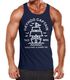 Herren Tank Top Schiff Kapitain Segeln Captain Anker Neverless®preview