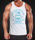 Herren Tank Top Schiff Kapitain Segeln Captain Anker Neverless®preview