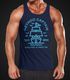 Herren Tank Top Schiff Kapitain Segeln Captain Anker Neverless®preview